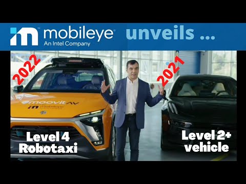 Mobileye Robotaxis for Munich & Tel Aviv shown at IAA Mobility 2021 | Service with Moovit + Sixt.